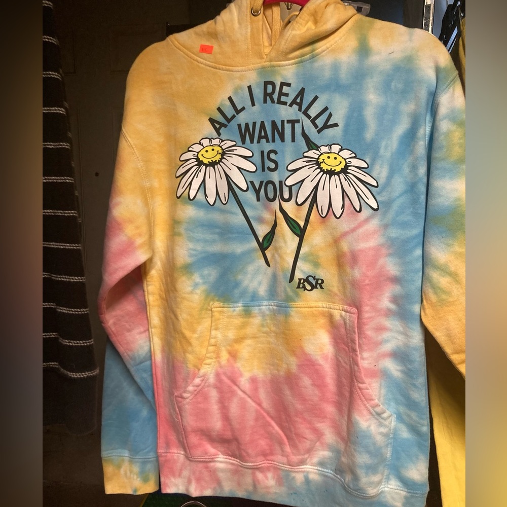 New! BSR Tye Dye hoodie